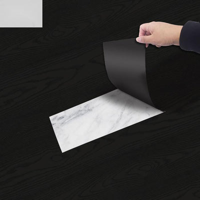 Bedroom Floor Wood Grain Floor Sticker