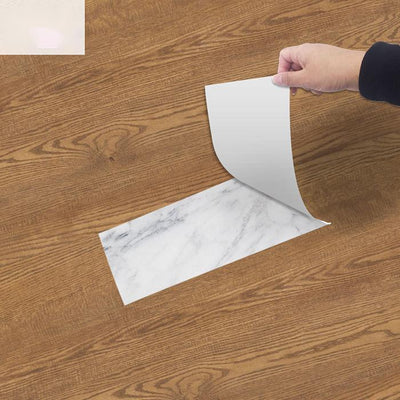 Bedroom Floor Wood Grain Floor Sticker