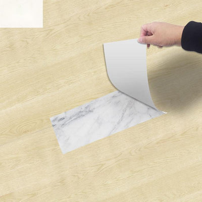 Bedroom Floor Wood Grain Floor Sticker