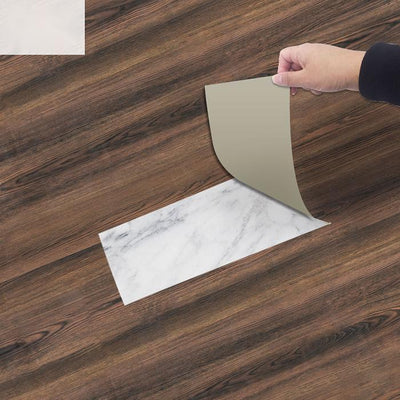 Bedroom Floor Wood Grain Floor Sticker