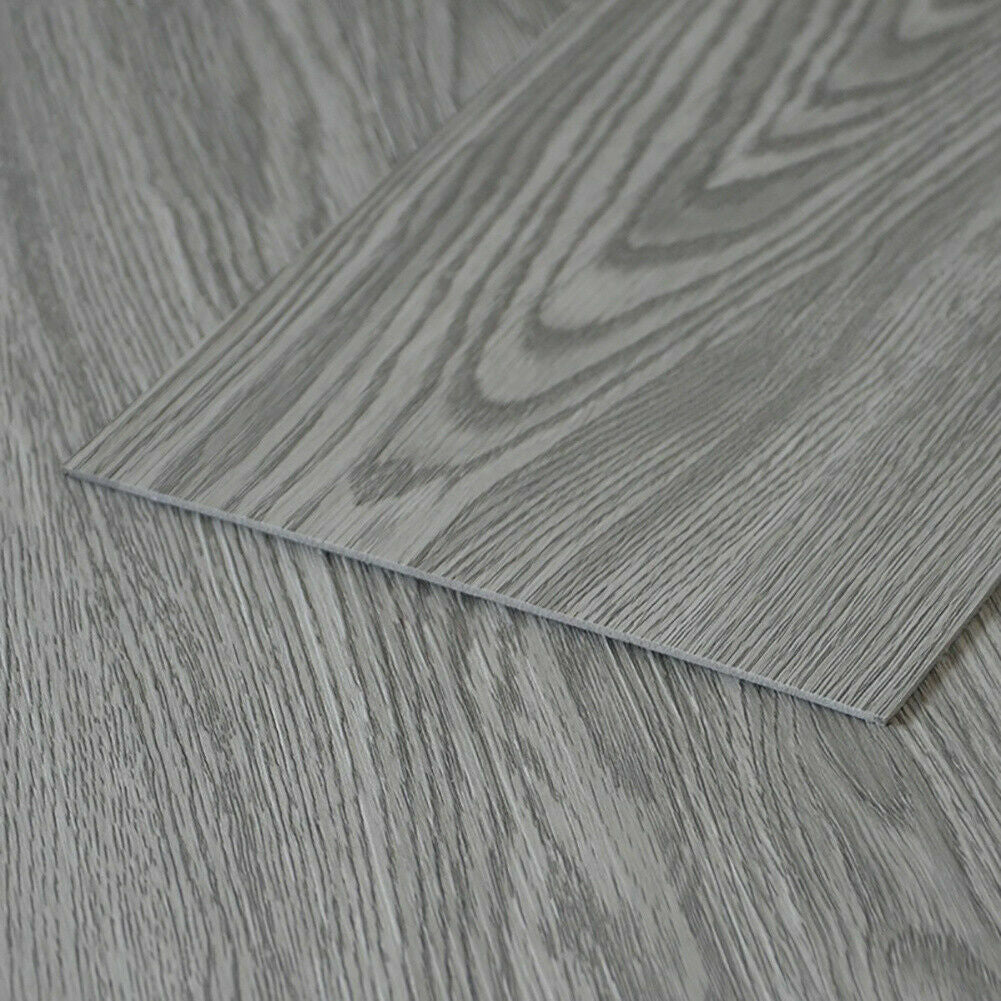 5m Floor Planks Tiles Self Adhesive Wood Effect Vinyl Flooring Kitchen Bathroom